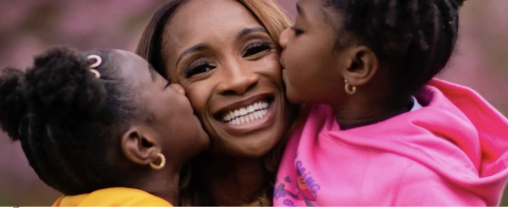 Chanell Smith Bradford with her two daughters